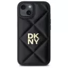 DKNY DKHCP15SPQDSLK Quilted Stack Logo takakansi Apple iPhone 15 6,1