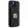 DKNY DKHCP15SPQDSLK Quilted Stack Logo takakansi Apple iPhone 15 6,1
