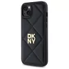 DKNY DKHCP15MPQDSLK Quilted Stack Logo kotelo iPhone 15 Plus 6,7