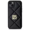 DKNY DKHCP15MPQDSLK Quilted Stack Logo kotelo iPhone 15 Plus 6,7