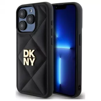 DKNY DKHCP15XPQDSLK Quilted Stack Logo takakotelo Apple iPhone 15 Pro Max 6,7