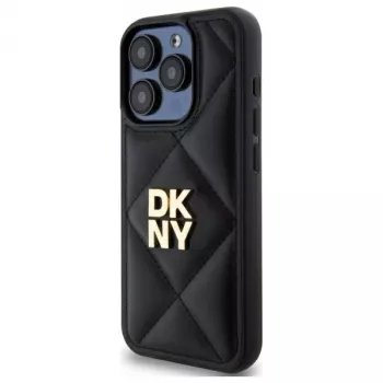 DKNY DKHCP15XPQDSLK Quilted Stack Logo takakotelo Apple iPhone 15 Pro Max 6,7