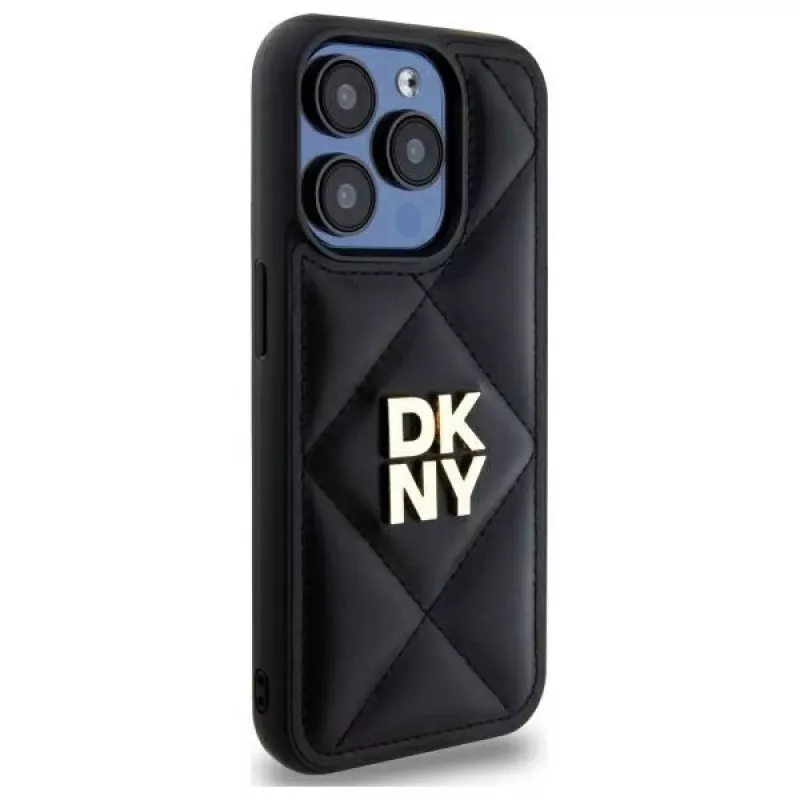 DKNY DKHCP15XPQDSLK Quilted Stack Logo takakotelo Apple iPhone 15 Pro Max 6,7