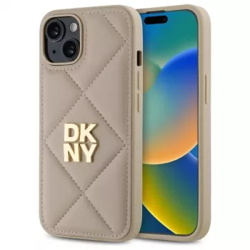 DKNY DKHCP14SPQDSLE Quilted Stack Logo kotelo Apple iPhone 14 6,1