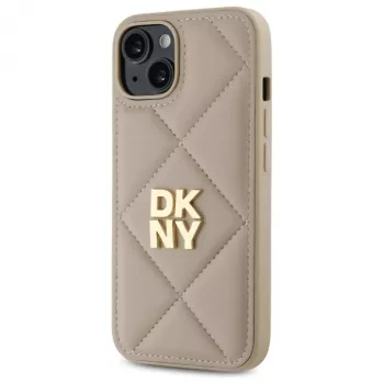DKNY DKHCP14SPQDSLE Quilted Stack Logo kotelo Apple iPhone 14 6,1