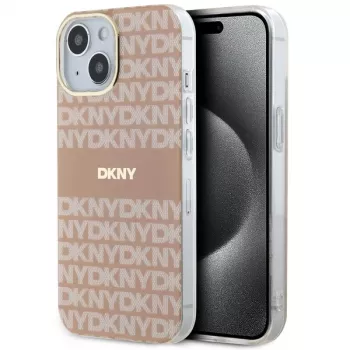 DKNY DKHMP14SHRHSEP hardcase IML Mono & Stripe MagSafe Apple iPhone 14 / 15 / 13 6,1
