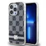 DKNY DKHMP15LHCPTSK Hard Case Apple iPhone 15 Pro 6,1 inch - musta, ruudullinen mono-kuvio & painetut raidat MagSafe