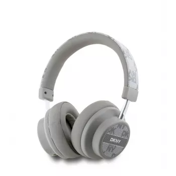 DKNY Checkered Pattern langattomat Bluetooth Over-Ear -kuulokkeet V5.3, beige