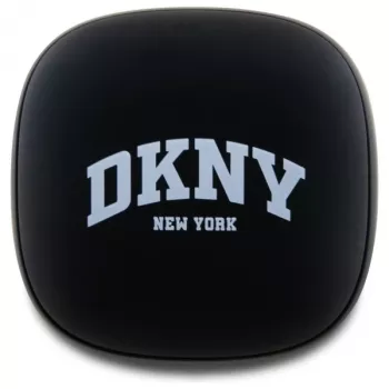 DKNY DKTWS3DNYAK Bluetooth TWS -nappikuulokkeet latauskotelolla, kumipinta mattaviimeistelyllä, musta