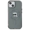 Karl Lagerfeld KLHMP15SHLSKIK Hardcase IML metalli Karl Head MagSafe Apple iPhone 15 6,1