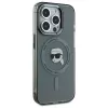 Karl Lagerfeld KLHMP15XHLSKIK Hardcase IML metalli Karl Head MagSafe iPhone 15 Pro Max 6,7 inch musta