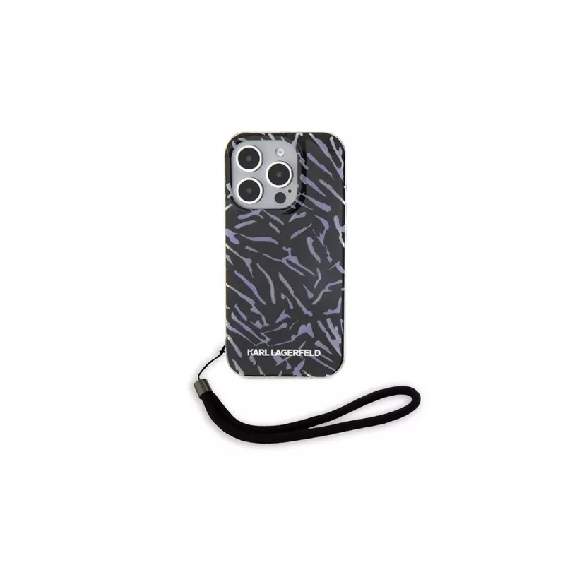 Karl Lagerfeld seeprakuvio With Cord takakuori Apple iPhone 15 Pro Max 6,7
