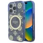 Guess GUHMP16XH4PYEEB iPhone 16 Pro Max 6,9 inch sininen Hardcase IML Peony On 4G Background MagSafe