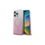 Guess IML Glitter Gradient MagSafe -kotelo iPhone 16 Pro (pinkki)