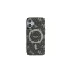 Guess GUHMP16SH4DTEW iPhone 16 6,1 inch Hardcase IML 4G Background MagSafe ruskea