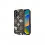 Guess Peony On 4G Background MagSafe -kotelo iPhone 16 (ruskea)