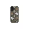 Guess Peony On 4G Background MagSafe -kotelo iPhone 16 (ruskea)