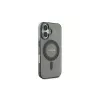 Guess IML Rhinestones MagSafe -kotelo iPhone 16 (musta)