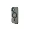 Guess IML Rhinestones MagSafe -kotelo iPhone 16 Plus (musta)
