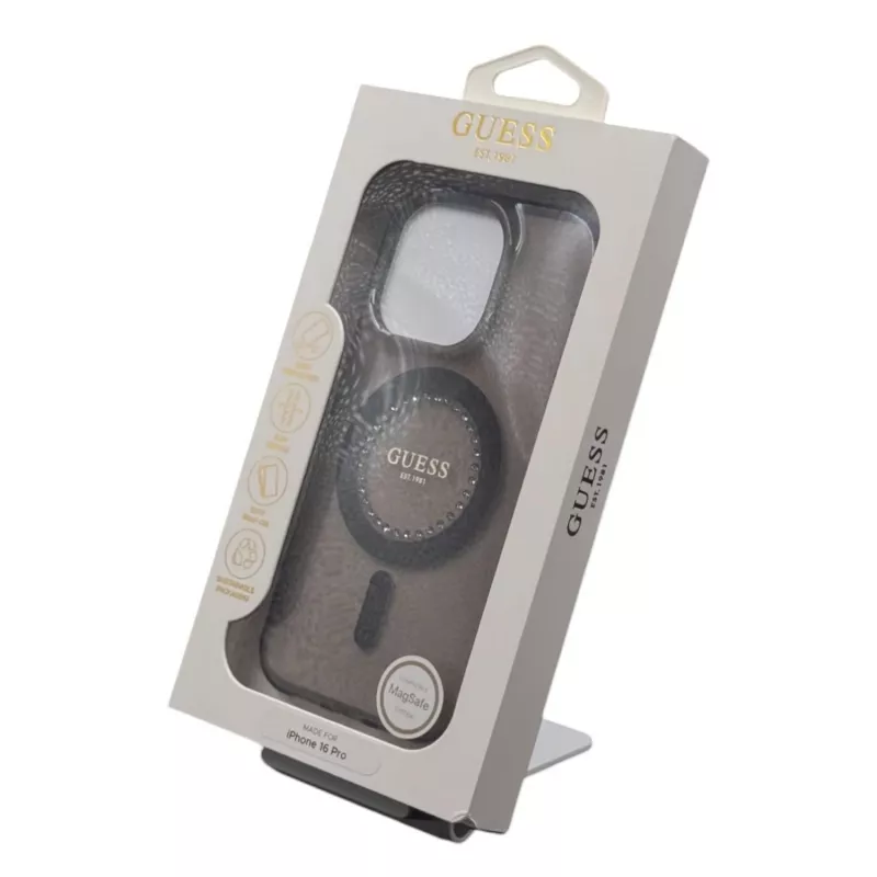 Guess GUHMP16LPFTDTEK Hard Case Apple iPhone 16 Pro 6,3