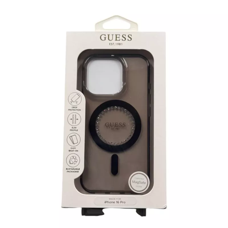 Guess GUHMP16LPFTDTEK Hard Case Apple iPhone 16 Pro 6,3