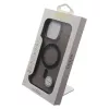 Guess IML Rhinestones MagSafe -kotelo iPhone 16 Pro Max (musta)