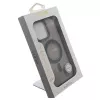 Guess IML Rhinestones MagSafe -kotelo iPhone 16 Pro Max (musta)
