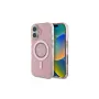 Guess IML Rhinestones MagSafe -kotelo iPhone 16 (pinkki)