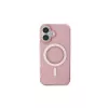 Guess IML Rhinestones MagSafe -kotelo iPhone 16 (pinkki)