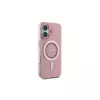 Guess IML Rhinestones MagSafe -kotelo iPhone 16 (pinkki)