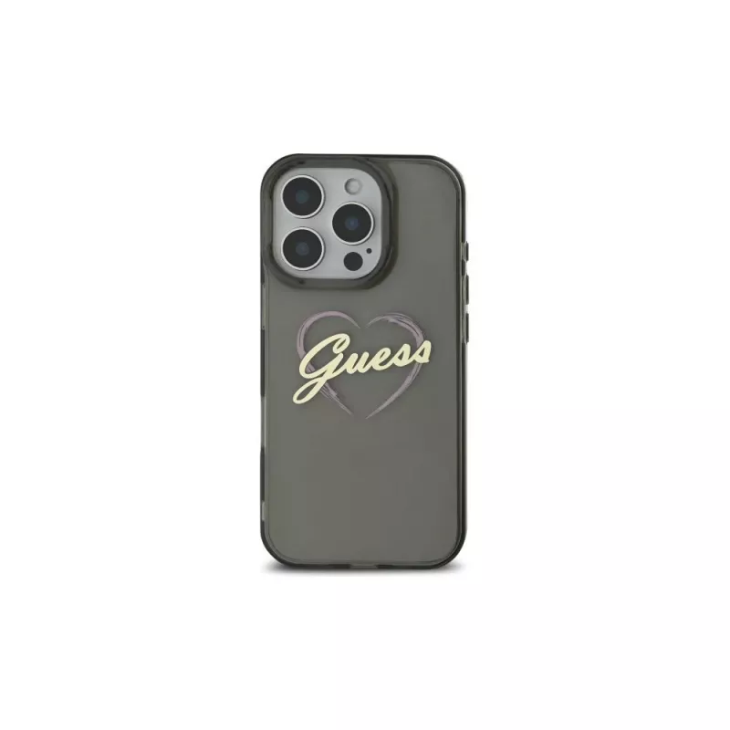 Guess GUHCP16LHCHGSPK Hard Case Apple iPhone 16 Pro 6,3