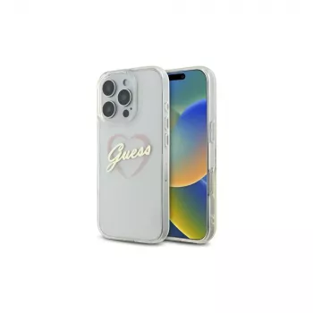 Guess GUHCP16LHCHGSPT IML Heart Hard Case Apple iPhone 16 Pro 6,3