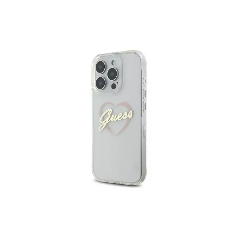 Guess GUHCP16LHCHGSPT IML Heart Hard Case Apple iPhone 16 Pro 6,3