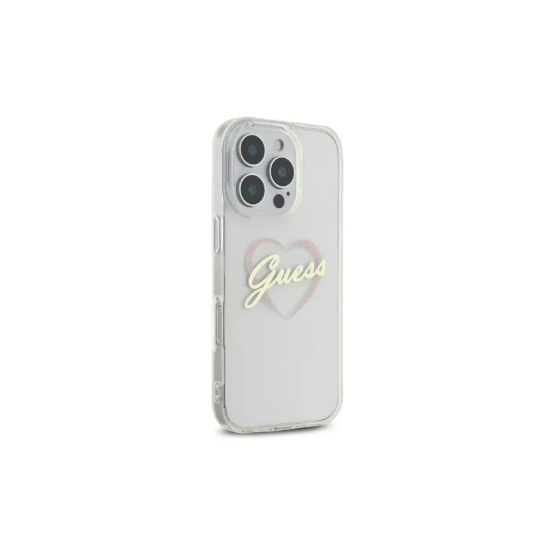 Guess GUHCP16LHCHGSPT IML Heart Hard Case Apple iPhone 16 Pro 6,3