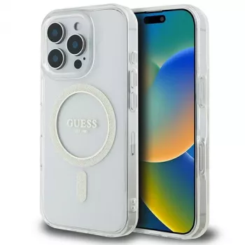 Guess Glitter Circle MagSafe Hard Case Apple iPhone 16 Pro Max (6,9