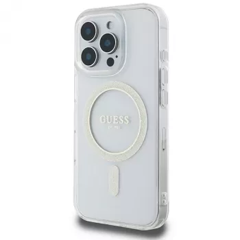 Guess Glitter Circle MagSafe Hard Case Apple iPhone 16 Pro Max (6,9