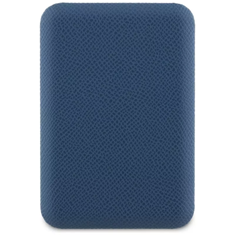 GUESS Grained Triangle Wireless Power Bank 5000mAh 15W USB-C MagSafe sininen