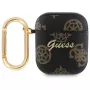 Guess GUA2PG4GPK AirPods 1/2 -kotelo musta 4G Hook