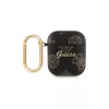 Guess GUA2PG4GPK AirPods 1/2 -kotelo musta 4G Hook