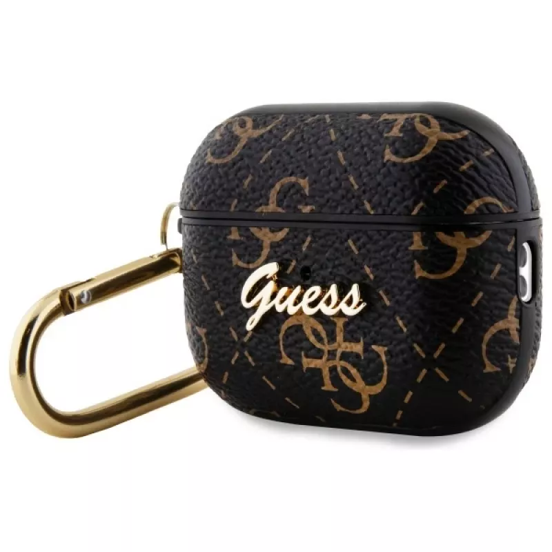 Guess GUAP2PG4GPK AirPods Pro 2 (2022/2023) -kotelo musta 4G Hook