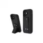 BMW BMHCP16SGSPCCK M Grip Stand Smooth and Carbon Hardcase iPhone 16 6.1 – musta