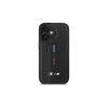 BMW BMHCP16SGSPCCK M Grip Stand Smooth and Carbon Hardcase iPhone 16 6.1 – musta