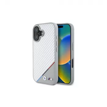 BMW M Carbon Tricolor Line hardcase iPhone 16 6,1