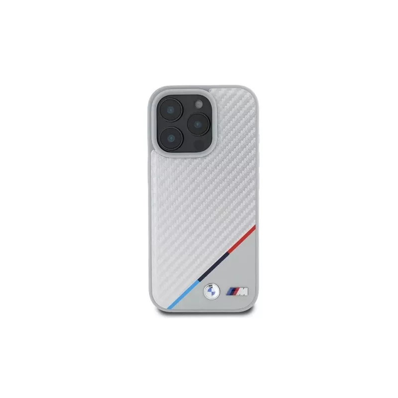 BMW M Carbon Tricolor Line hardcase iPhone 16 Pro 6,3
