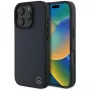 Mercedes-Benz MEHMP16X23RBGVV iPhone 16 Pro Max 6,9 inch navy hardcase MB Holzimitattleder ja MagSafe