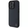 Mercedes-Benz MEHMP16X23RBGVV iPhone 16 Pro Max 6,9 inch navy hardcase MB Holzimitattleder ja MagSafe