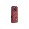 Karl Lagerfeld Quilted Signature -kotelo Apple iPhone 16 Pro (punainen)