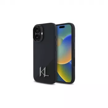 Karl Lagerfeld Shadow Metal Initial hardcase Apple iPhone 16 6,1