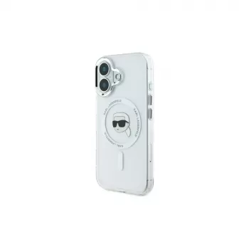 Karl Lagerfeld IML Metal Karl Head MagSafe hardcase iPhone 16 Plus 6,7