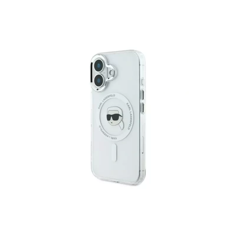 Karl Lagerfeld IML Metal Karl Head MagSafe hardcase iPhone 16 Plus 6,7